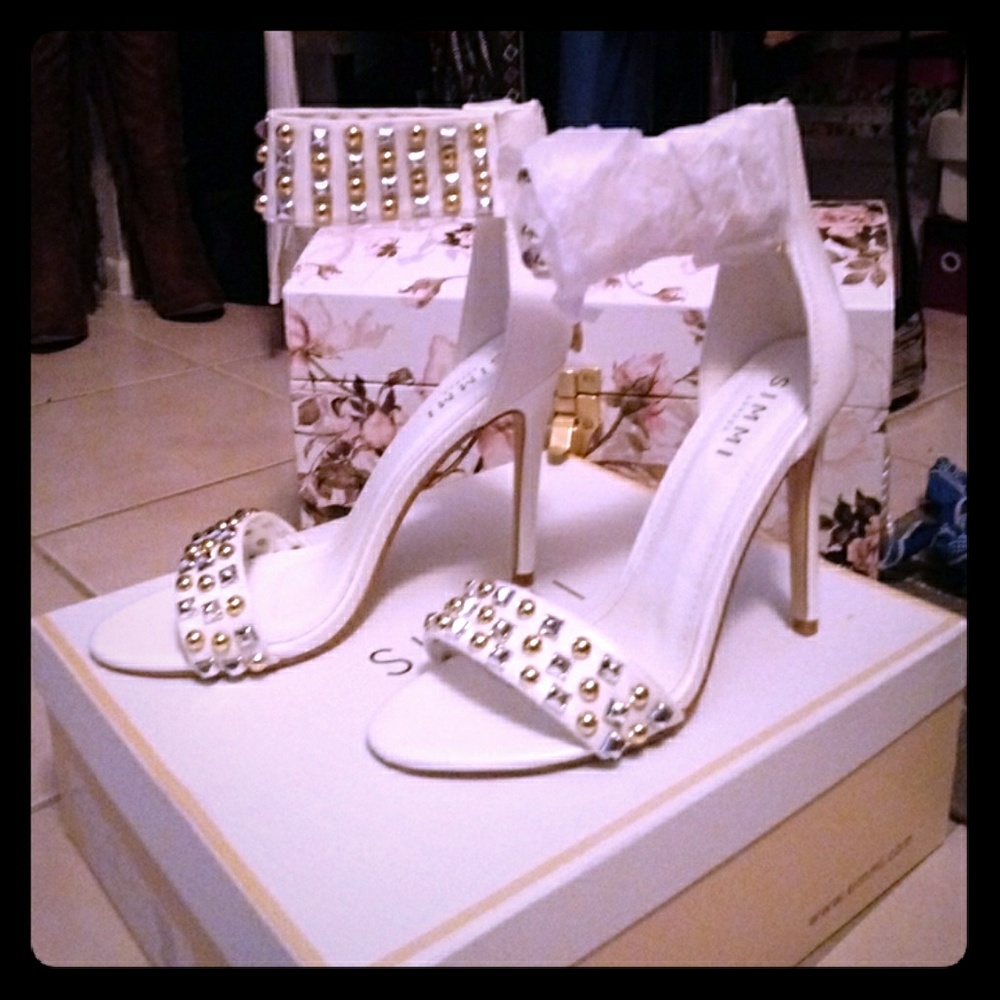 White heels